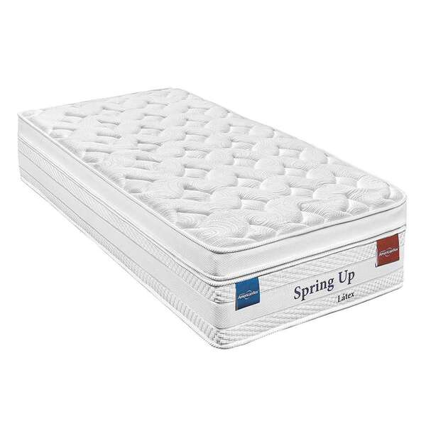 Colchão Solteirão Mola Ensacada Spring Up (34x100x200) Branco