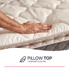 Colchão Solteirão Molas Ensacadas Com Pillow Top Extra Confor