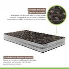 Colchão Solteirinho Unique D33 Plus Duoface 18x78x188cm Parop