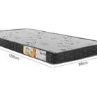 Colchão Solteiro 188x88x12 Cali 100% Espuma D20 Antiácaro