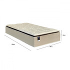 Colchão Solteiro 88cm Molas Ensacadas Love Story Hf V25 Gazin