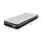 Colchão Solteiro 88x188x24 Cm Molas Superlastic Apolospuma Pr