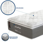 Colchão Solteiro 88x188x30 Brilhante Prorelax Molas Ensacadas
