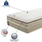 Colchão Solteiro 96x203x36 Prorelax Látex Soft Gel Molas Ensa