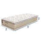 Colchão Solteiro 96x203x38 Ouro Prorelax Molas Ensacadas Pill