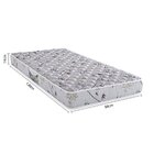 Colchão Solteiro  D28 St. Louis H140 88x188x14 Cinza