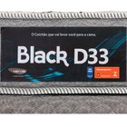 Colchão Solteiro  Espuma D33 Bordado Ult Black 17x88x188cm Ci