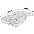 Colchão Solteiro  Extra Firme Certificado Dupla Face 88x188x2