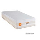 Colchão Solteiro  Mola Ensacada New London 30x88x188cm Bege/b