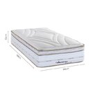Colchão Solteiro  Mola Maxspring 88x188x33cm One Side Pillow