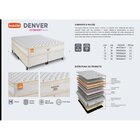 Colchão Solteiro  Mola Superlastic Denver 30x88x188cm Bege/br