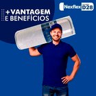 Colchão Solteiro Á Vácuo Nexflex Espuma D28 188x88x17cm Fa Ma