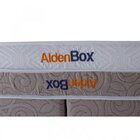 Colchão Solteiro Aldenbox À Vácuo 25x 188x 88 Cm Caramelo E B