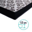 Colchão Solteiro Bordado Espuma D23 Antialérgico Antiácaro 18