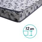 Colchão Solteiro Bordado Espuma D33 Antialérgico Antiácaro 18