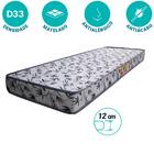 Colchão Solteiro Bordado Espuma D33 Antialérgico Antiácaro 18