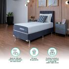 Colchão Solteiro Connect Com Molas D45 App De Massagem Keiko