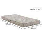 Colchão Solteiro D23 88cm Extra Herval