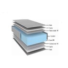 Colchão Solteiro D23 Ecoline 078x188x14cm Ecoflex Marrom