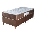 Colchão Solteiro D33 Bristol + Base 088x188x62