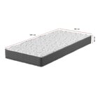 Colchão Solteiro D45 88x188x20 Linha Montreal Yescasa Grafite