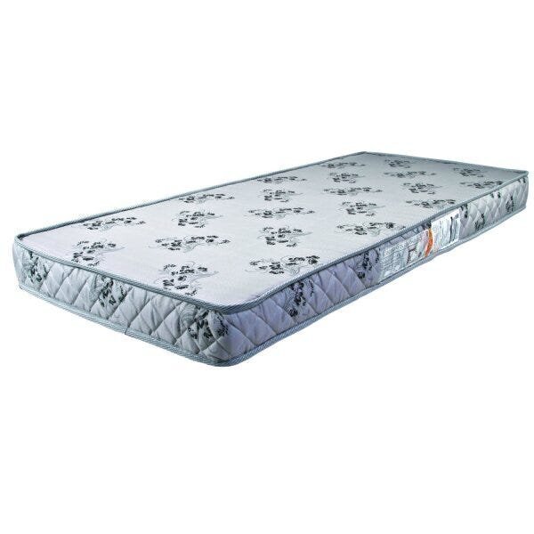 Colchão Solteiro D 20 12x 188x 78cm Luckspuma Cinza Estampado