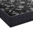 Colchão Solteiro De Espuma D28 Verona (17x78x188) Preto E Flo