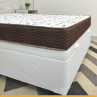 Colchão Solteiro De Espuma D45 Iso (18x78x188) Marrom