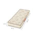 Colchão Solteiro De Espuma D60 Progress (18x88x188) Bege