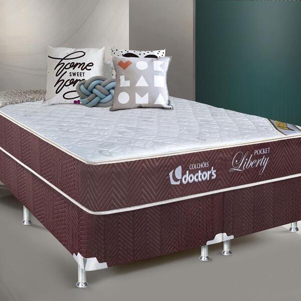 Colchão Solteiro Doctors Mola Ensacada  Liberty New 110