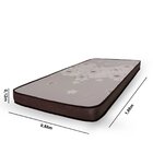 Colchão Solteiro Espuma D20 12x88x188cm Bege