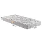 Colchão Solteiro Espuma D20 Ecoline 88x188x12cm Cinza