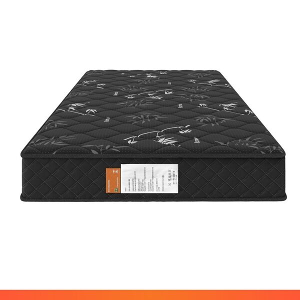 Colchão Solteiro Espuma D20 Estampa Bambu 78x188x12cm