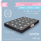 Colchão Solteiro - Espuma D20 - Prorelax - 188x88x12