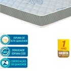 Colchão Solteiro Espuma D20 Sleep Max Castor 88x188x25 Cm