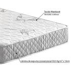 Colchão Solteiro Espuma D23 Ecoline 78x188x14 - Cinza