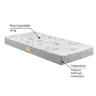 Colchão Solteiro Espuma D23 Ecoline 88x188x14 - Cinza