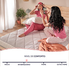 Colchão Solteiro Espuma D28 A Vácuo  Certificada 88x188x17cm