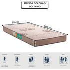 Colchão Solteiro Espuma D33 Pérola Polar 88x188x14 Cm