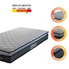 Colchão Solteiro Espuma D33 Pillow Top Millenium 88x188x19cm