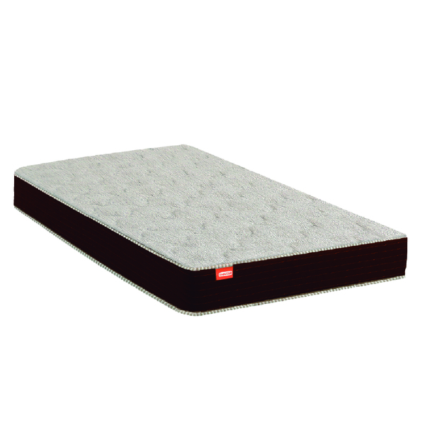 Colchão Solteiro Espuma D33 Quality 78x188x14cm Bege / Marrom