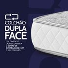 Colchão Solteiro Espuma D45 A Vácuo  Certificada 88x188x17cm