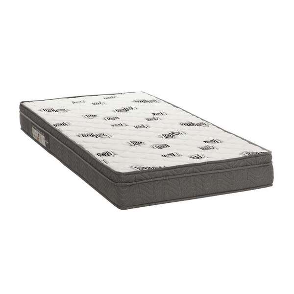 Colchão Solteiro Espuma D45 Light (25x88x188) Grafite