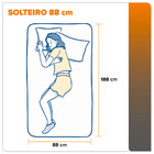 Colchão Solteiro Hanover Orthopedic Espuma D33 88x188x24cm Zi