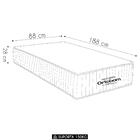 Colchão Solteiro Highfoam Bordado Espuma Hr45 88x188x28cm