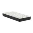 Colchão Solteiro Hortensia D33 (20x88x188) Preto E Branco
