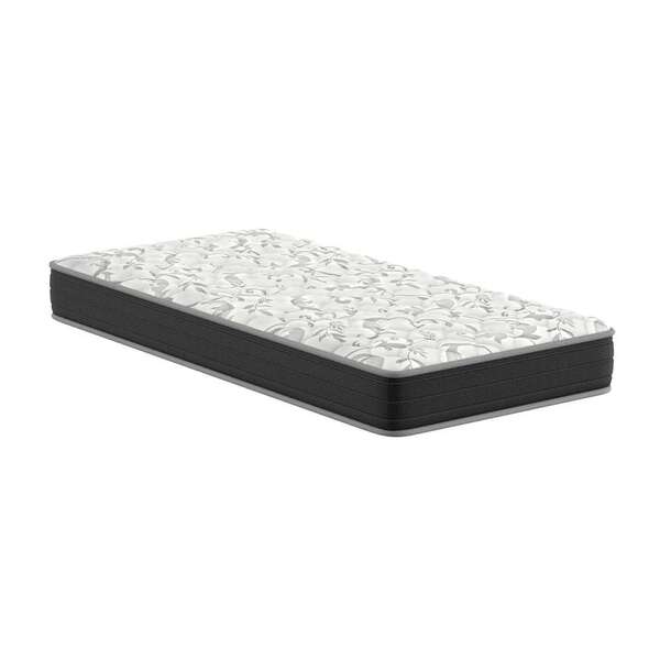 Colchão Solteiro Hortensia D33 (20x88x188) Preto E Branco