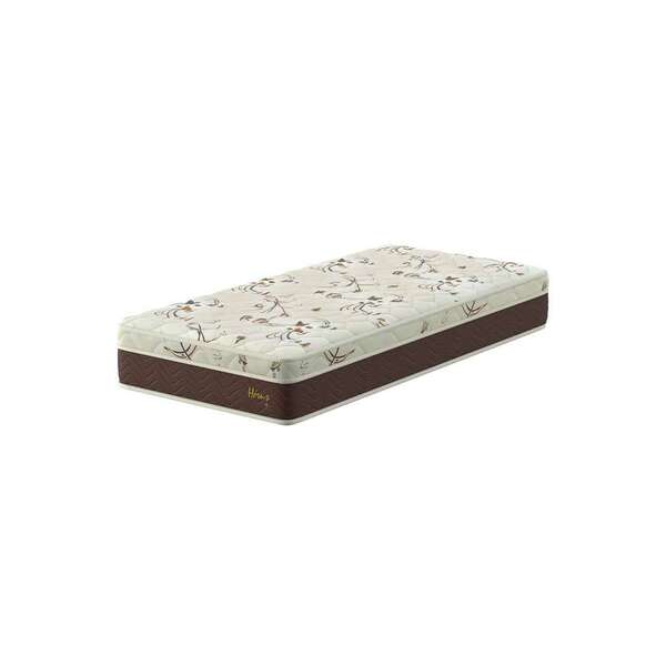 Colchão Solteiro Hórus Molas Ensacadas (26x88x188) Bege E Mar