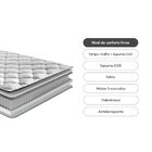 Colchão Solteiro Icea New Molas Ensacadas Prisma 28x 188x 88