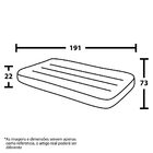 Colchão Solteiro Inflável + Travesseiro Vg Plus